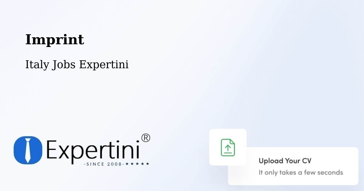 Imprint – Monreale - Italy Jobs Expertini